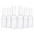 TrendBox 6 Pack Empty Transparent Plastic Fine Mist Spray Bottle 30 ml  1 oz