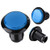Arcade Machine Games 3D Cassette Button DIY Part 3D Cassette button Button Round LED Strong Wear Resistance Lamp Illuminated for Micro Switch blue