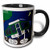3dRose mug_4513_4 Pop-up Camper Set-up Problems - Two Tone Black Mug, Multicolored, 11 oz