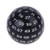 Scwopeuer 100 Sides Polyhedral Dice D100 Multi Sided Acrylic Dices for Table Board Game