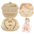 Baby Tooth Keepsake Box Deciduous Teeth Milk Teeth Saver Boxes Wooden First Tooth and Curl Memory Container for Child Kids Newborns - Girl
