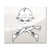 Excavator Skull Crossbones Backhoe Excavation Decal Sticker