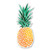AK Wall Art Pineapple Vinyl Sticker - Car Window Bumper Laptop - Select Size