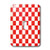 3dRose LLC lsp_20429_1 Red and White Checkered Print Single Toggle Switch