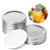 WITALENT 24PCS Canning Lids Regular Mouth Mason Jar Lids Canning seals 70MM Split-Type Lids Leak Proof Secure Canning Jar Caps Tinplate Canning Jar Lids Preserving Regular Jar Lids Lids for Mason Jar