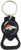 NFL Denver Broncos  inchBlackout Series inch Bottle Opener Keychain