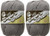 Bulk Buy: Lily Sugarn Cream (2-pack) (Overcast)