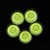 12PCS Small Bubble Spirit Level 15x6mm Circular Mini Bullseye Bubble Levels Spirit Levels for Telescope Tripod Phonograph Turntable Measuring Tools
