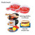 Xiaolanwelc@ Easy Eggwich Cooking Tool Microwave Cheese Egg Cooker 1 Minute Fast Egg Hamburg Omelet Maker Kitchen Cooking Tool