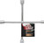 EPAuto 14" Heavy Duty Universal Lug Wrench, 4-Way Cross Wrench