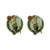aminco Boston Celtics Post Stud Logo Earring Set NBA Charm