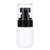 Empty Spray Bottle Mini Fine Mist Spray Bottle Travel Refillable Makeup Lotion Perfumes Container - White Black Lid