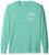 NCAA Iowa Hawkeyes Adult NCAA Dyed Ringspun Fashion Color Longsleeve Tee,Large,Seafoam