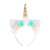 Amosfun Unicorn Headband Cartoon Unicorn Horn Headdress Ears Flower Hair Hoop Headpiece Headwear for Party Decoration Cosplay Costume