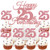 Eiveny Happy 25th Anniversary Cake Topper - 7Pcs Rose Gold Glittery 25th Anniversary Party Wedding Anniversary Birthday Party Decorations  25th Eiveny Happy 25th Anniversary Cake Topper - 7Pcs Rose Gold Glittery 25th Anniversary Party Wedding Anniversary Birthday Party Decorations  25th