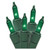 Vickerman 50 Light Green Mini Light Set on Green Wire