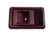 PT Auto Warehouse TO-2501L-FRH - Inside Interior Inner Door Handle Red - Driver Side Front