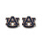 NCAA Auburn Tigers Logo Post Earrings