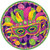 amscan Venetian Masquerade Mardi Gras Party Dinner Paper Plates Tableware 9 inch Pack of 8