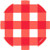 amscan American Summer Red Gingham Party Plates 7 inch 8 Ct.