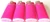 Bic Mini Hot Pink Lighters Lot of 4