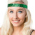 Hipsy Irish Green Headband St Patricks Day Accessories Clover Headband Gift Packs  Wide Green Bling Glitter