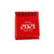 Alangbudu Calendar 2021 Mini Desk Calendar Standing Flip Calendar Daily Monthly Table Planner for School Home Office Schedule Planner  Type-H