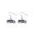 Aminco NFL Seattle Seahawks Logo Dangler Earrings