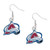 aminco Colorado AVS Avalanche Dangle Logo Earring Set NHL Charm Gift