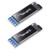 Organizer 2pcs I2C OLED Display Module 0.91 Inch I2C SSD1306 OLED Display Module I2C OLED Screen Driver DC 3.3V~5V for Arduino  White