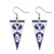 NCAA BYU Cougars Pennant Earrings