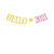 Gold Glitter Hello 2021 Banner - Cheers to 2021 Banner - Happy New Year Decorations 2021 New Years Eve Party Decorations