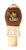 NCAA Officially Licensed Sculpted Ceramic Bottle Stopper  LSU Tigers