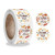 1.5 inch Thank You for Supporting My Small Business Stickers Autumn Flowers Sticker Labels Round Labels for Business Online Retailers Shops to Use on Bags Boxes and Envelope 500 Labels Per Roll