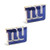 aminco New York Giants Post Stud Logo Earring Set Charm Gift