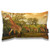 AOYEGO Giraffe Throw Pillow Cover 12x20 Inch African Safari Animals Walking in The Green Forest Savannah Wildlife Rectangle Pillow Cases Home Decorative Cotton Linen Cushion Cover for Bed Sofa