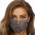 KASSD Sequins Diamond Face Covering-Anti-Dust Face Màsc Safety Face Protection Breathable Reusable Washable Fashion Face Macks for Women Black