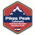 U.S. Custom Stickers Pikes Peak Mountain Elevation Sticker 3 inch