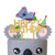Gold Acrylic Koala Happy Birthday Cake Topper Koala Theme Birthday Cake Decor Koala Bear Birthday Party Baby Koala Party Zoo Jungle Animal Party Supplies
