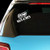 PressFans - Peace Love SEA Ears Car Laptop Wall Sticker