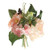 Alisy Flowers Artificial for Decoration Artificial Silk Fake Flowers Dahlia Peony Floral Wedding Bouquet Bridal Hydrangea Decor