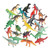 Fun Express Vinyl Mini Dinosaurs - 72 Count