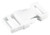 Country Brook Design 10-1 Inch White Side Release Plastic Buckles