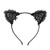 Cat Ears Headband Lace Cat Headbands Flowers Hair Hoop Headdress Cosplay Costume Headwear Halloween Makeup Hair Band