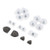 Detectorcatty Replacement Rubber Conductive Pad for Playstation 4 for PS4 Controller Rubber Conductive Pad