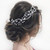 Unicra Bride Wedding Hair Vine Bridal SIlver Hair Piece Rhinestone Headband Crystal Hair Accessories for Women and Girls