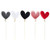 Amosfun Heart Cake Toppers Heart Cupcake Toppers Wedding Cupcake Decoration for Valentines Day Wedding Birthday Party Baby Shower Engagement Party Supplies 5pcs  Each color 1pcs Amosfun Heart Cake Toppers Heart Cupcake Toppers Wedding Cupcake Decoration for Valentines Day Wedding Birthday Party Baby Shower Engagement Party Supplies 5pcs  Each color 1pcs