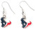 Aminco NFL Houston Texans Logo Dangler Earrings