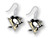 Pittsburgh Penguins - NHL Team Logo Dangler Earrings