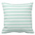 Emvency Throw Pillow Cover Stripes Seersucker Mint Green White Striped Lines Beautiful Stripe Decorative Pillow Case Home Decor Square 18 x 18 Inch Pillowcase